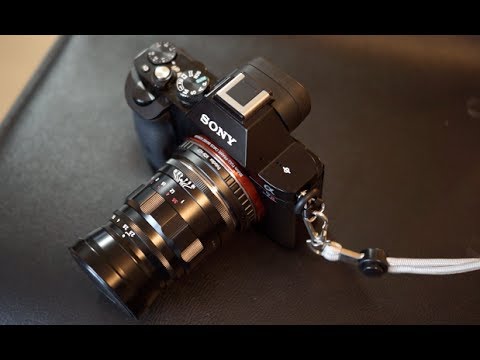 Voigtlander 75mm f2.5 Sony A7r - Portrait Setup - YouTube
