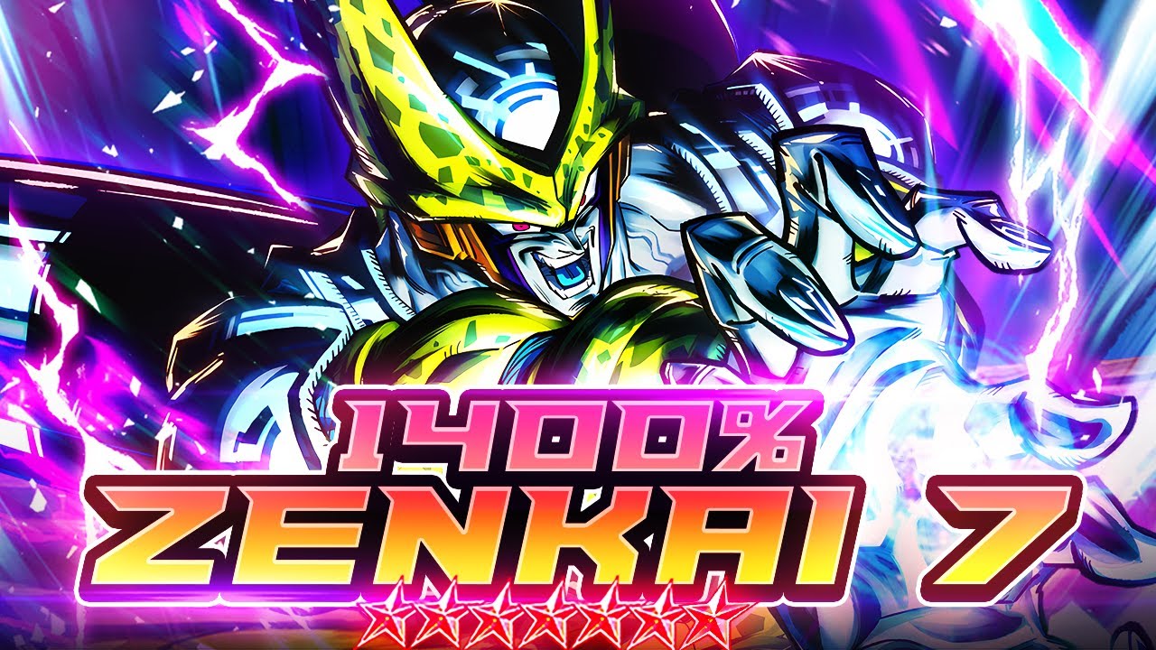 Z7, 1400%, 14* LF PERFECT CELL IS A PERFECT ZENKAI! HYBRIDS BEWARE