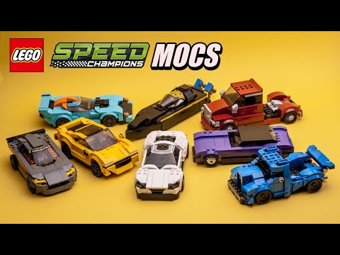 LEGO Speed Champions 76900 76901 76902 76903 76904 76905 moc