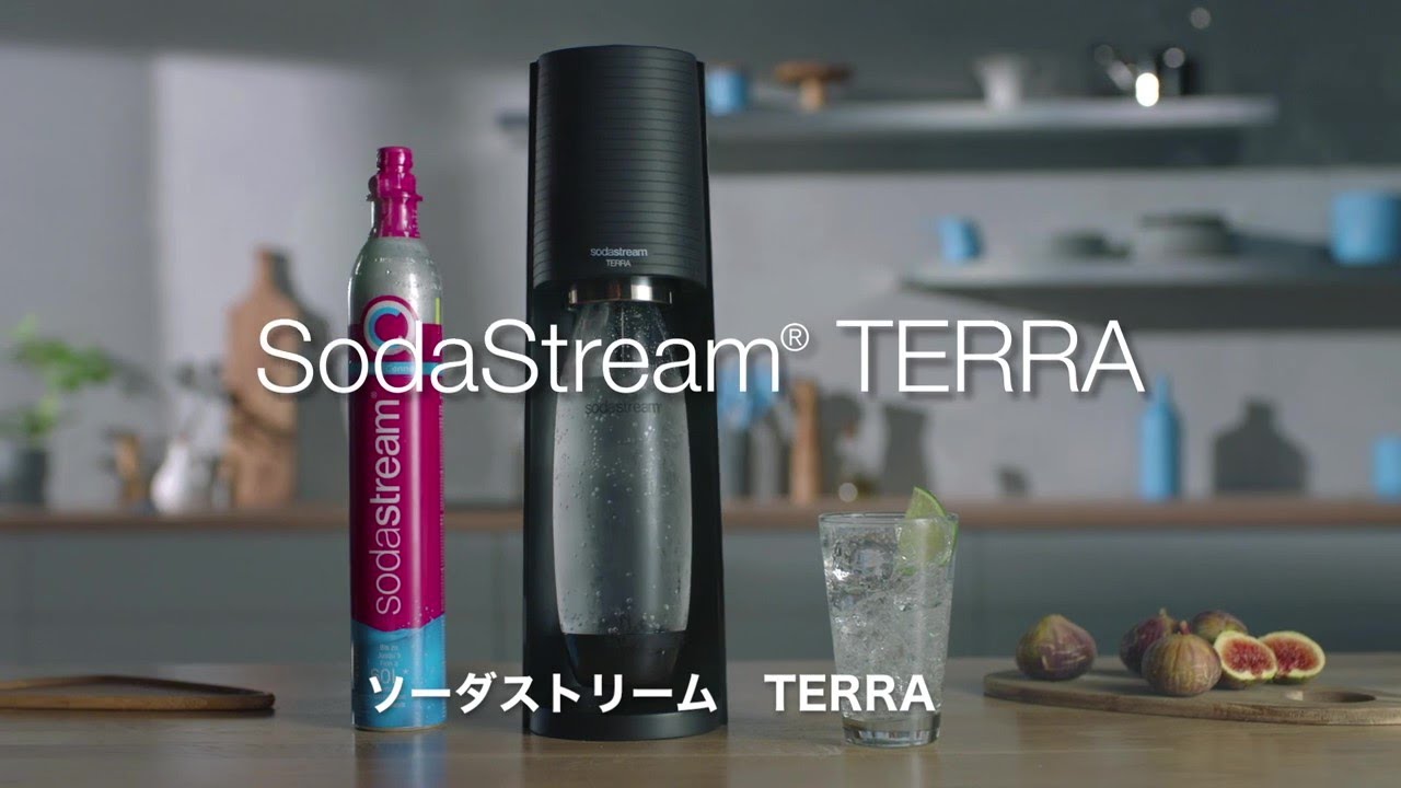 ソーダストリーム SodaStream / TERRA スターターキット ステンレス