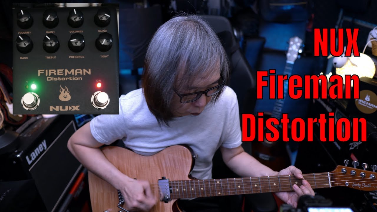NUX Fireman Distortion - YouTube