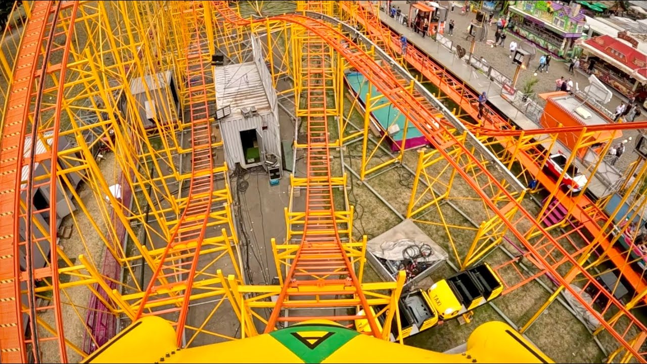 Rock & Roller Coaster on-ride POV (乗車映像) / Kirmes 2025 (ドイツ