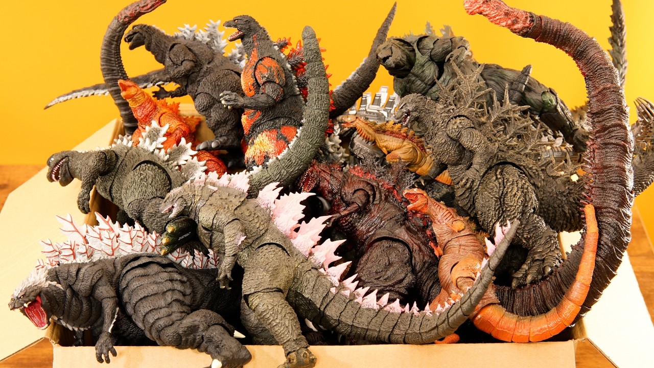 ゴジラ対マンモス 】 Y・MSF ベヒモス ソフビ レビュー ゴジラ キング