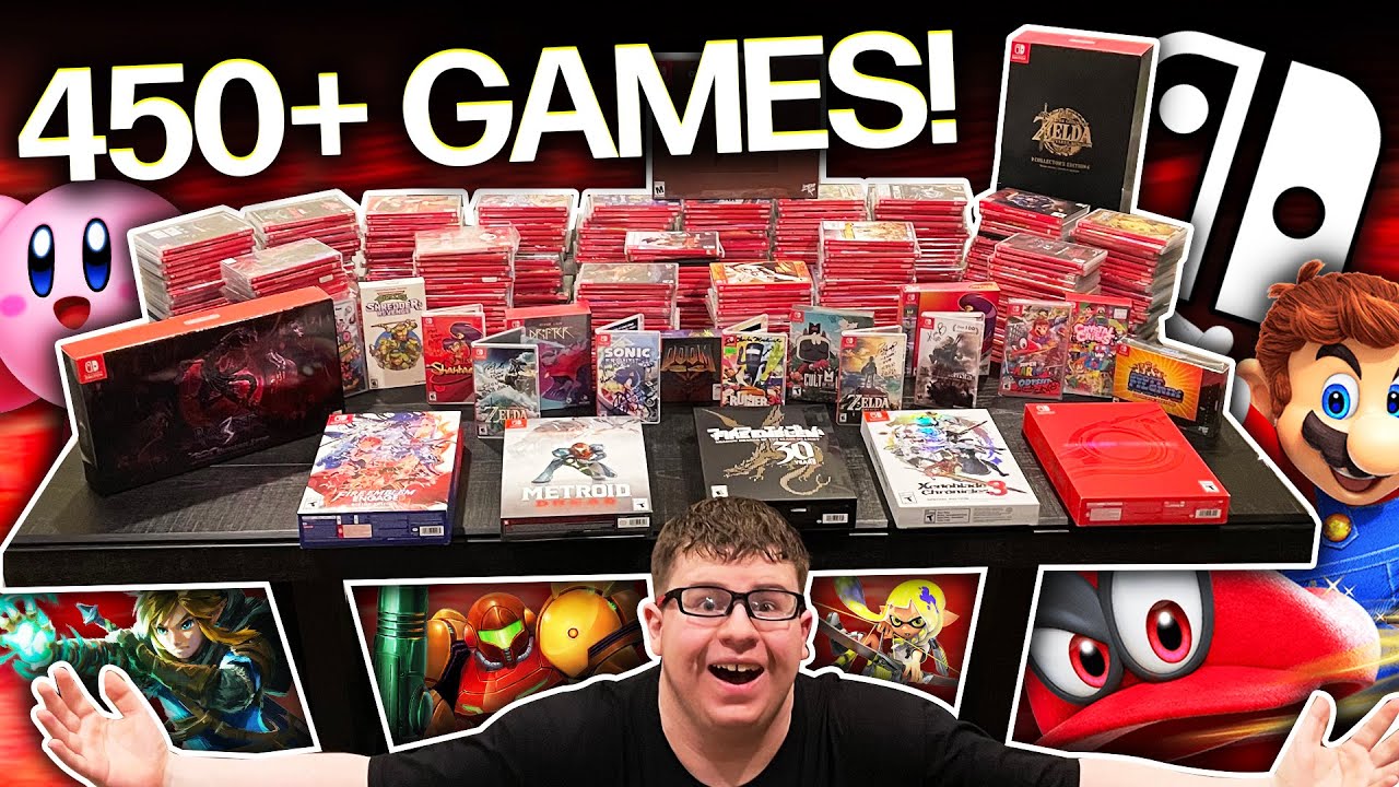 ULTIMATE Nintendo Switch Game Collection 450+ Games | Limited Run
