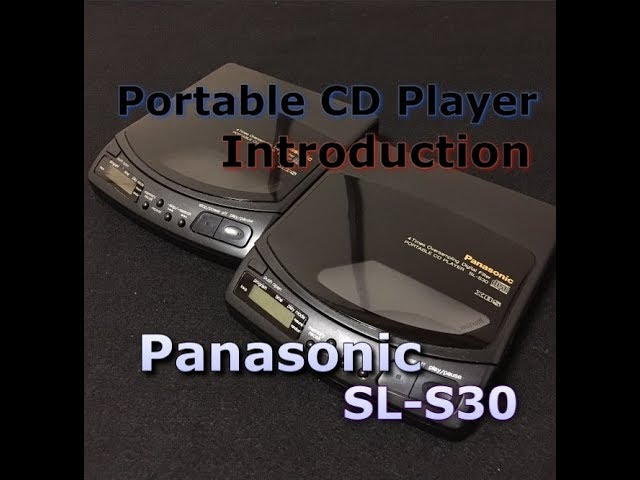 ポータブルCDプレーヤー 紹介 Panasonic SL-S30 - YouTube