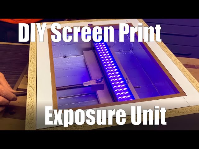 DIY Screen Print Exposure Unit | シルクスクリーン露光機を作る
