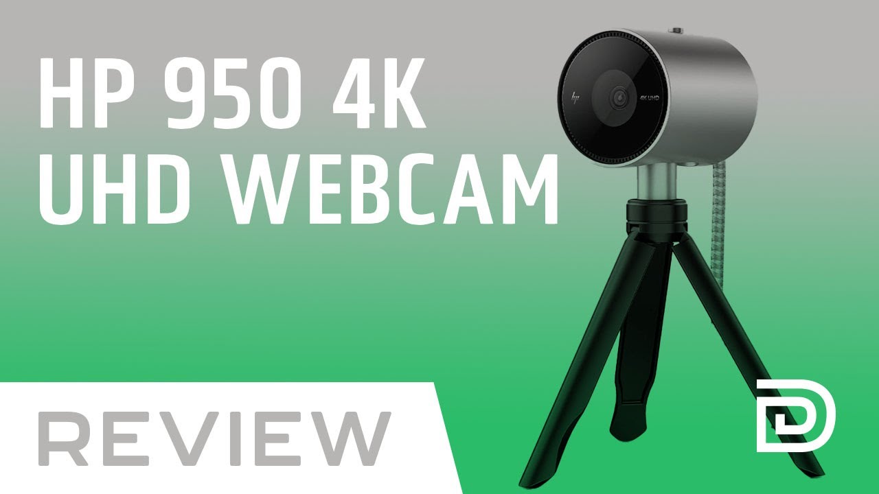 HP 950 4K UHD Webcam Review - YouTube