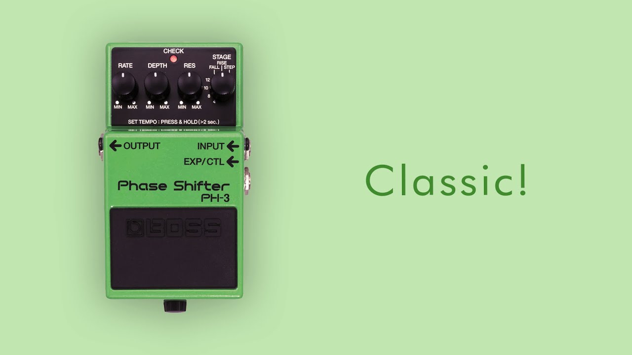 BOSS PH-3 - YouTube