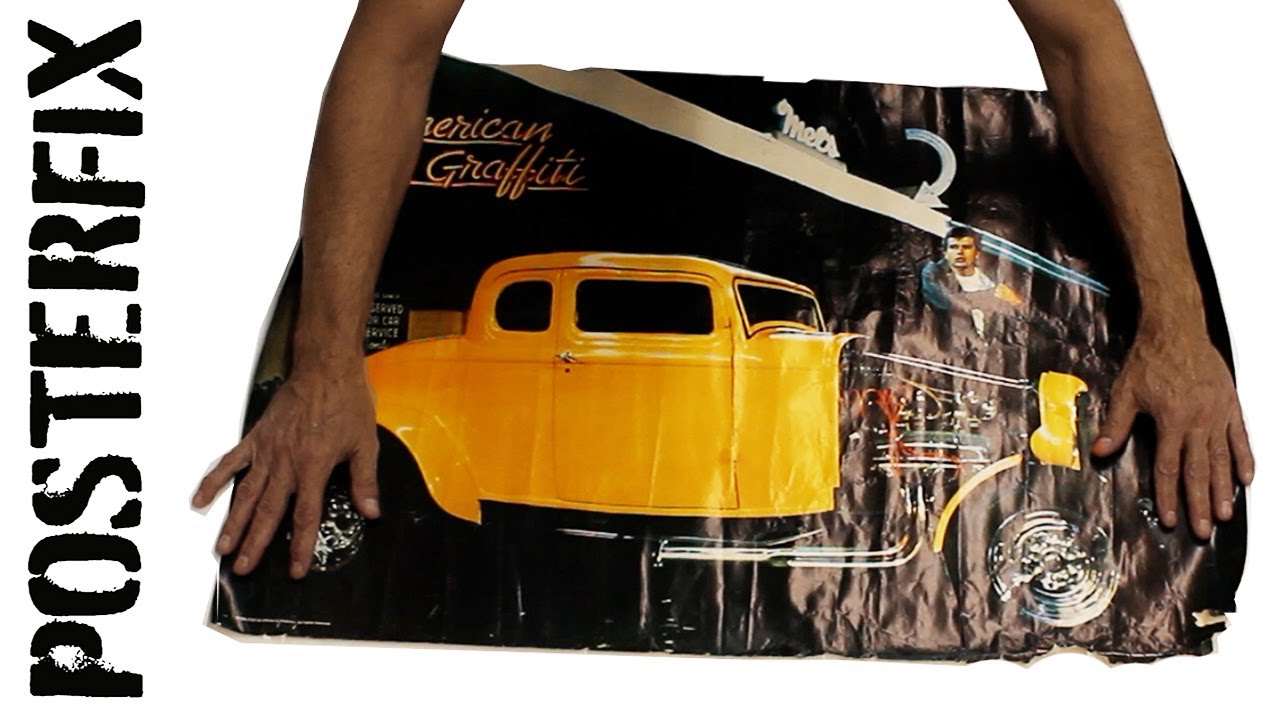 RESTORING - American GRAFFITI John Milner 1932 Ford Coupe POSTER