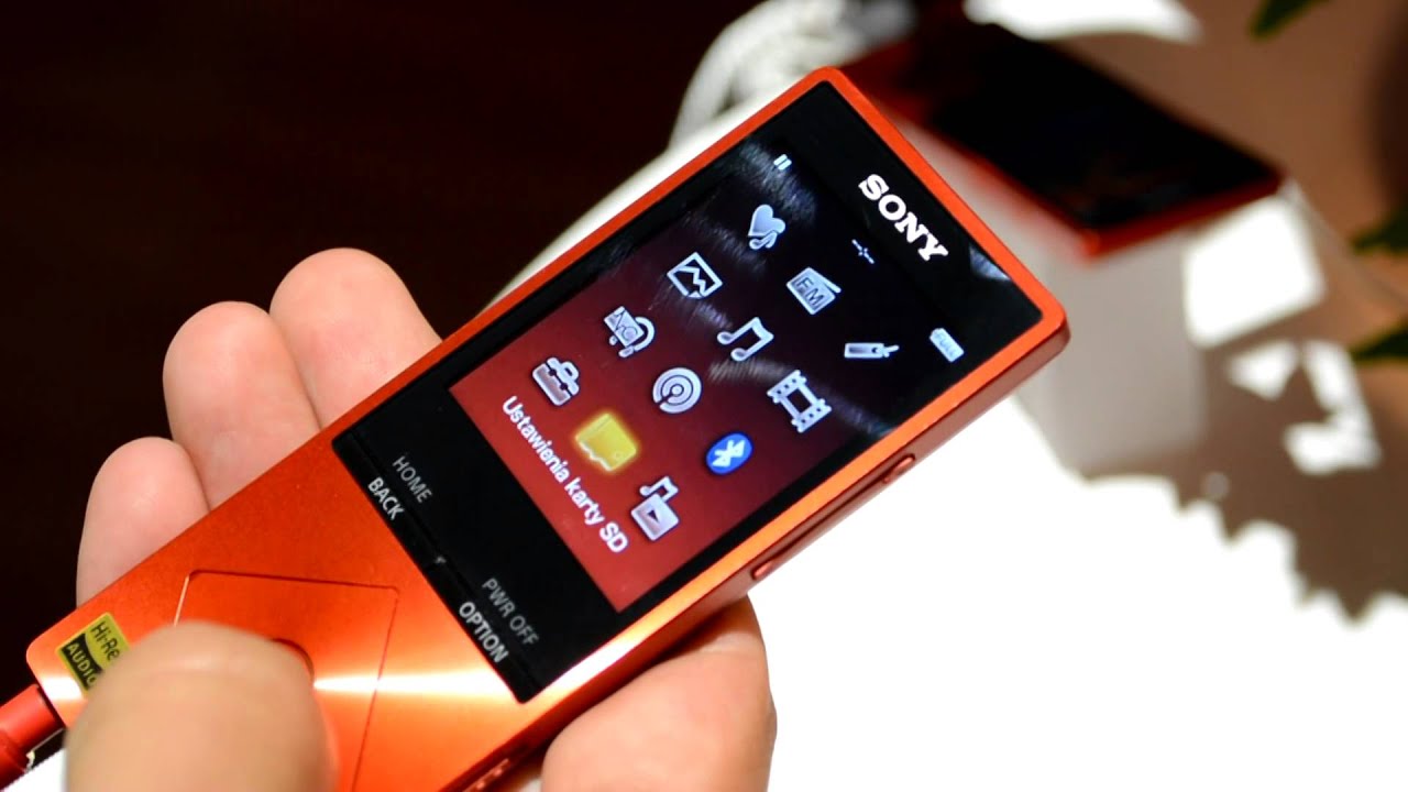 Sony Walkman (NW-A25HN) hands-on - YouTube