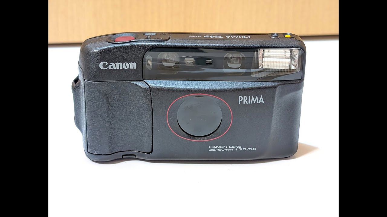 CANON PRIMA TELE (Autoboy TELE 6) AF 35mm Film Camera - YouTube