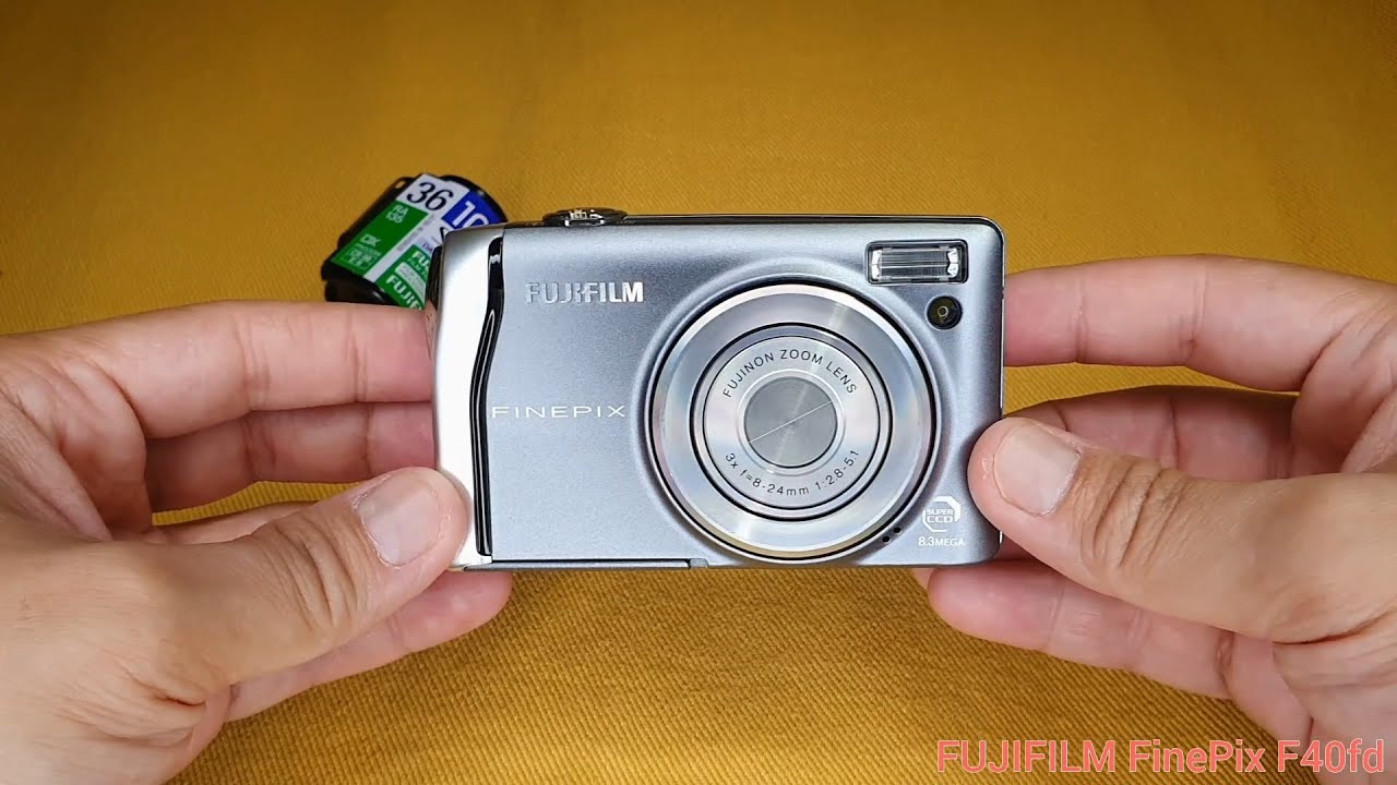 FUJIFILM FinePix F40fd - YouTube