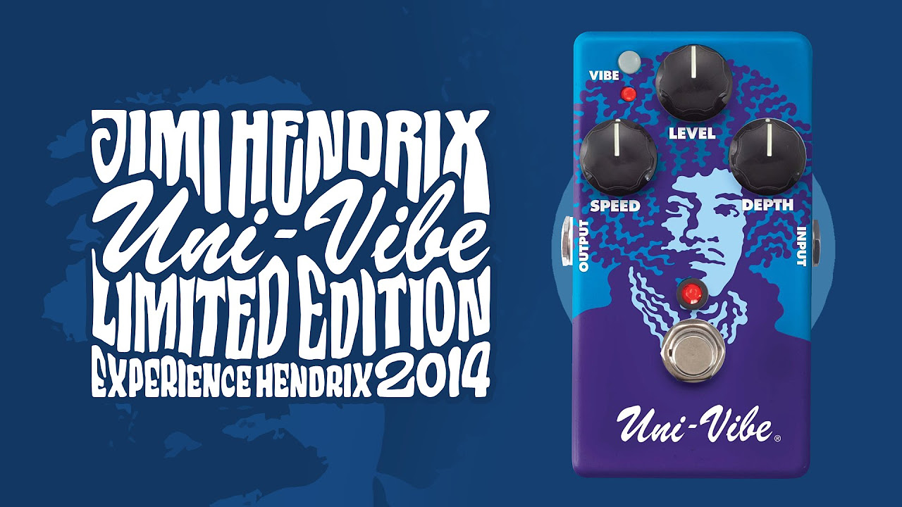 MXR Limited Edition Experience Hendrix 2014 Uni-Vibe Demo - YouTube