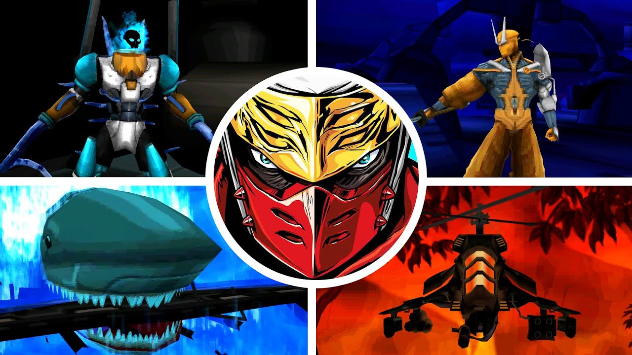 Shinobi 3D - All Bosses [1080p60] - YouTube