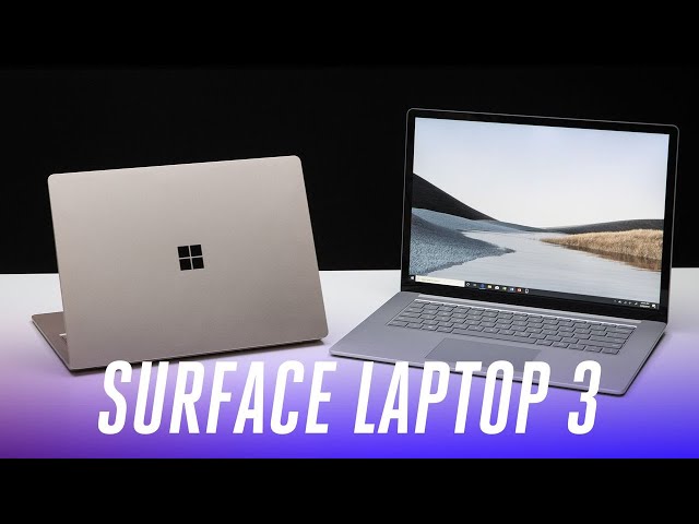 Surface Laptop 3 hands-on - YouTube