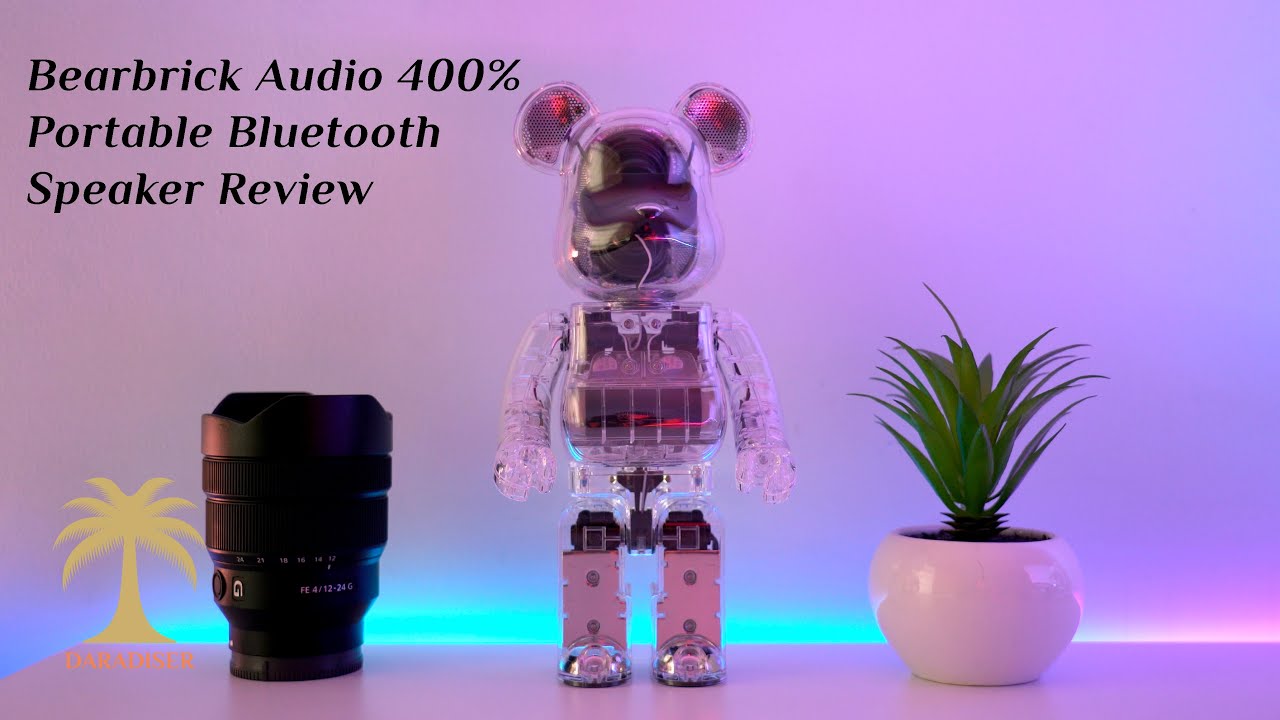 Bearbrick Audio 400% Portable Bluetooth Speaker Review | DARADISER