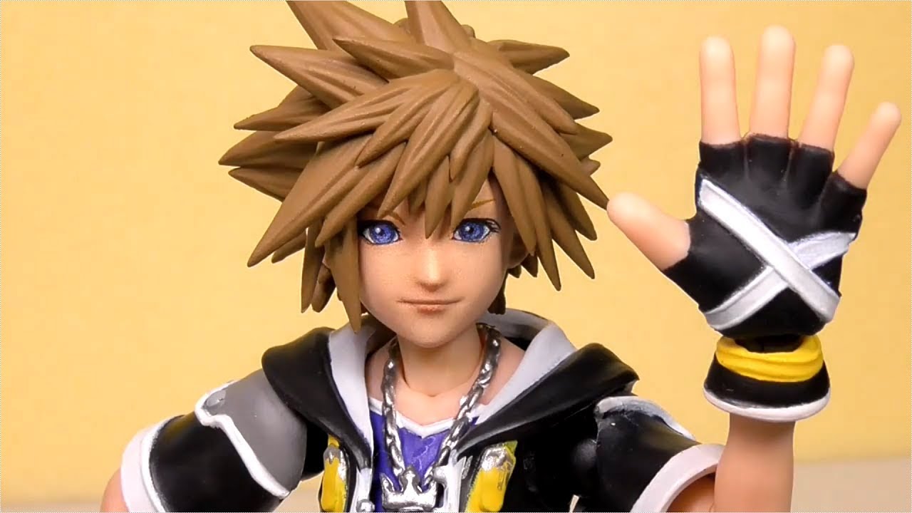 S.H.Figuarts ソラ KINGDOM HEARTS II レビュー - YouTube
