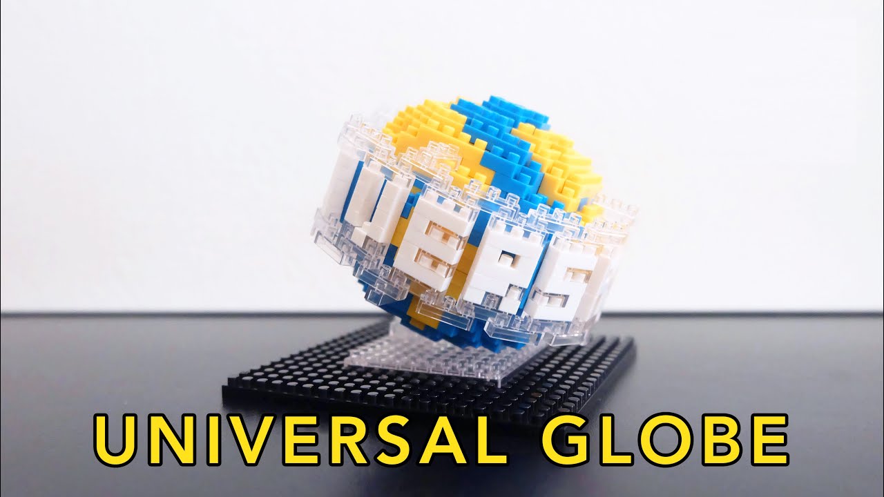 nanoblock | Universal Globe [USJ Limited Edition] - YouTube