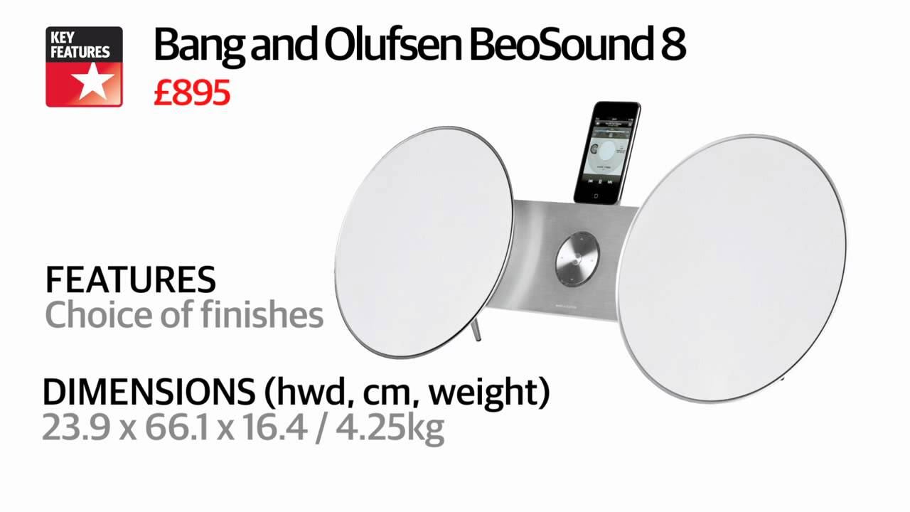 Bang and Olufsen BeoSound 8 review - YouTube