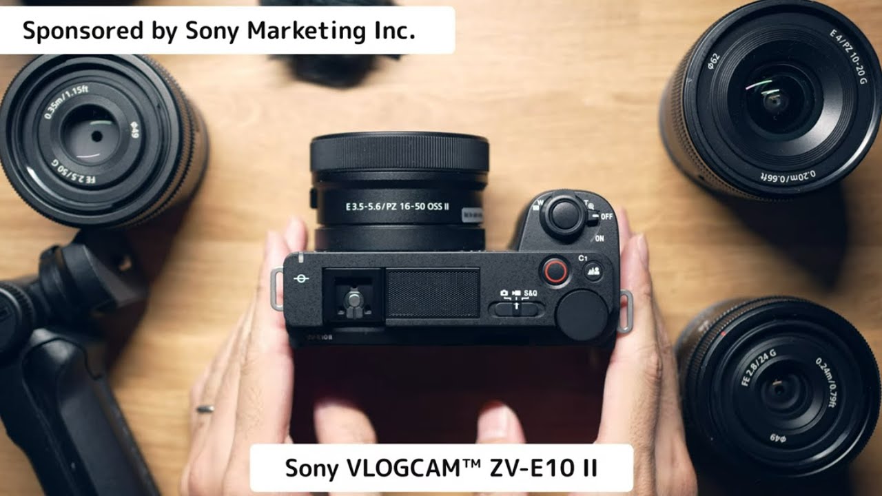 α:VLOGCAM ZV-E10 II レビュー by Taku氏【ソニー公式】 - YouTube