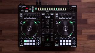Roland DJ-505 2-deck Serato DJ Controller with Drum Machine