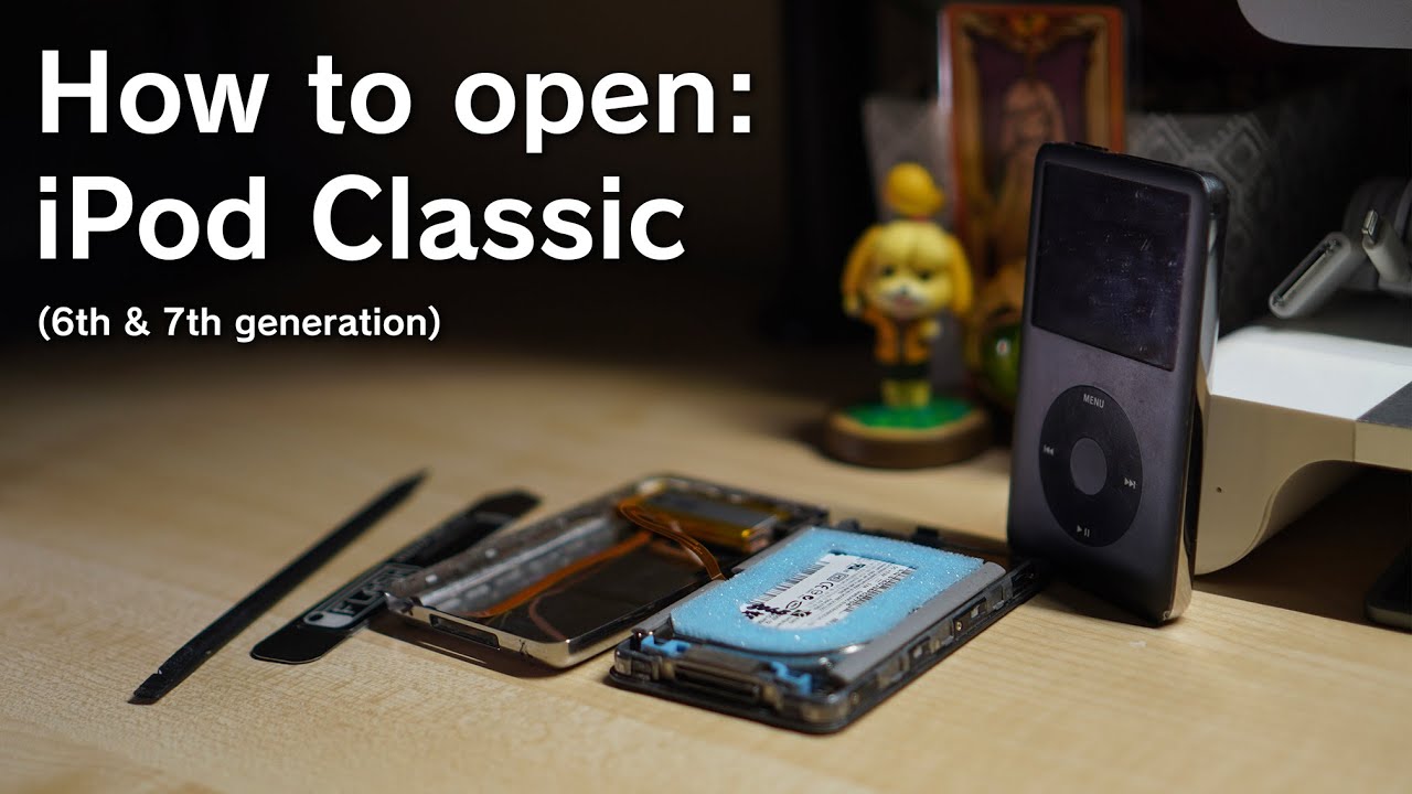 How to (Painlessly) Open the iPod Classic - YouTube