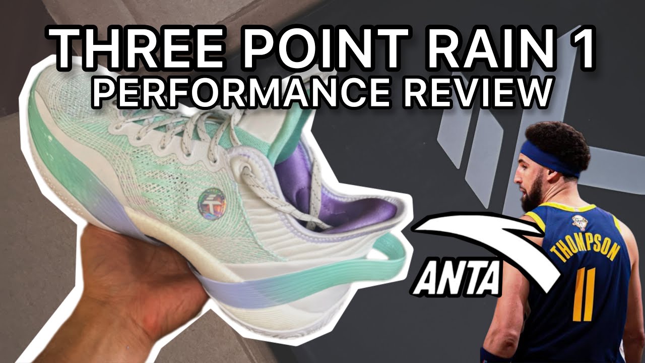 ANTA THREE POINT RAIN 1 | PERFORMANCE REVIEW - YouTube