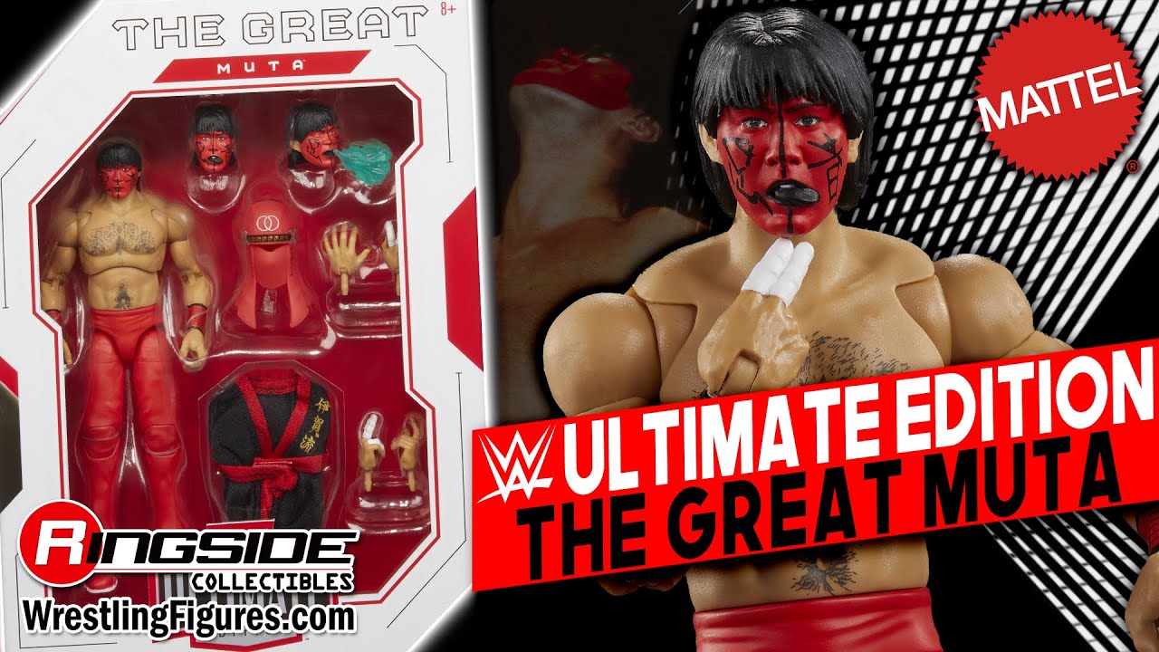Great Muta (Red) - WWE Ultimate Edition 25 Ringside Exclusive Toy