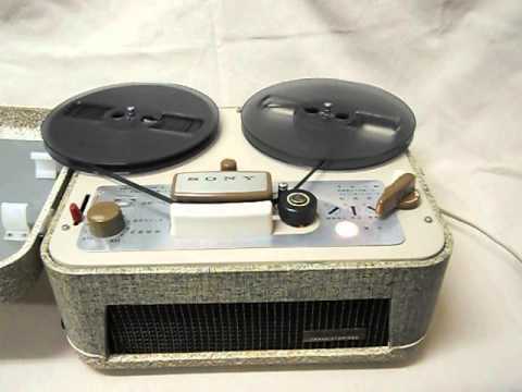 1959年発売SONYvintage open reel to reel tape recorder オープン