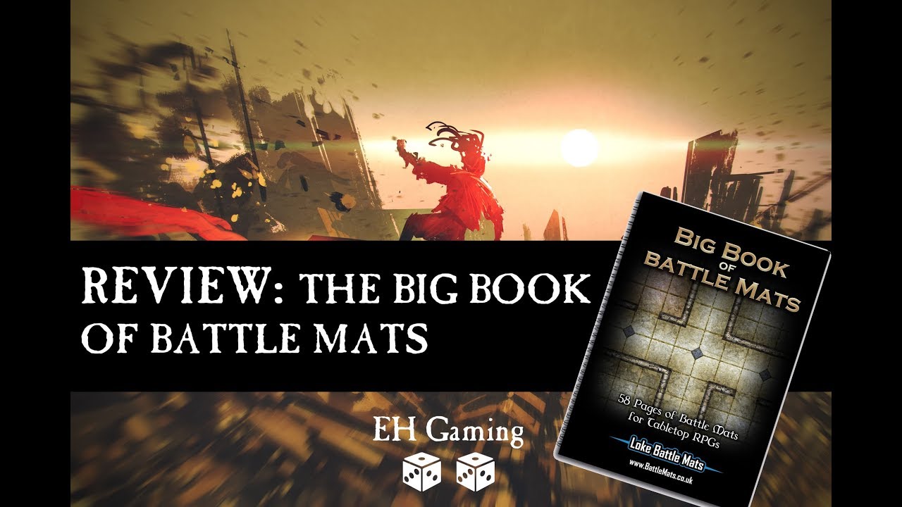 Review of The Big Book of Battle Mats AND The Giant Book of Battle