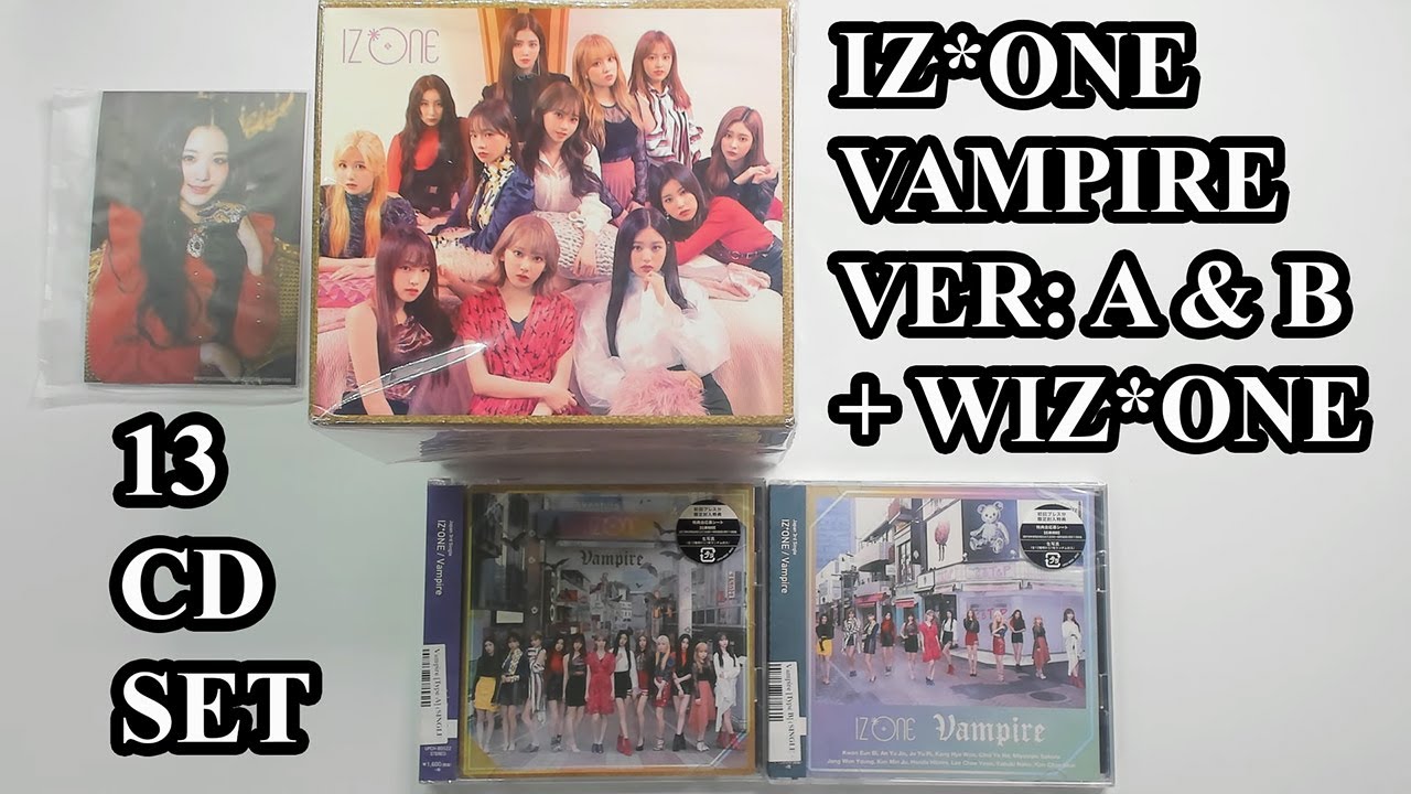 IZ*ONE - Vampire [Type A & B] (SINGLE + DVD) (Limited) | WIZ*ONE