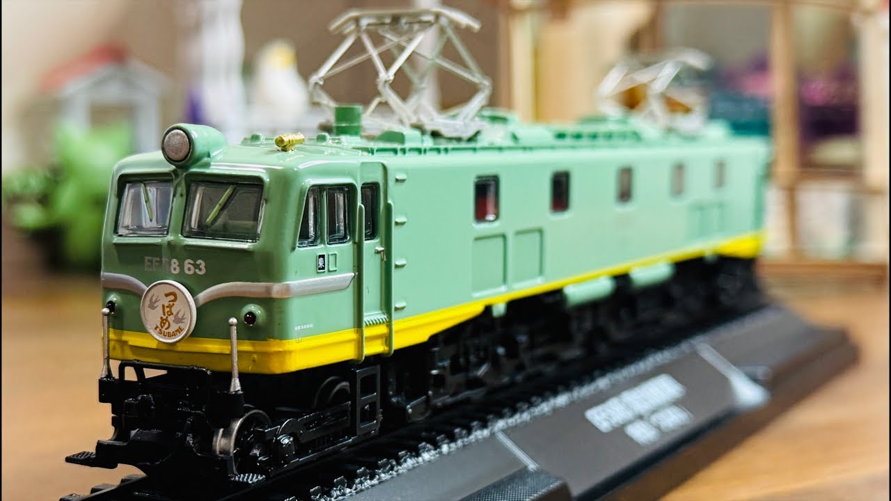 特急「カシオペア」EF510-500形豪華列車 鉄道車両金属モデル