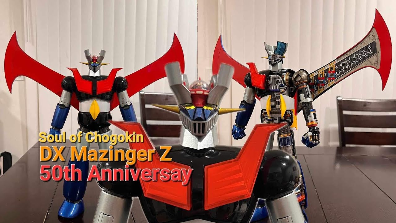 Soul of Chogokin DX Mazinger Z 50th Anniversary - YouTube