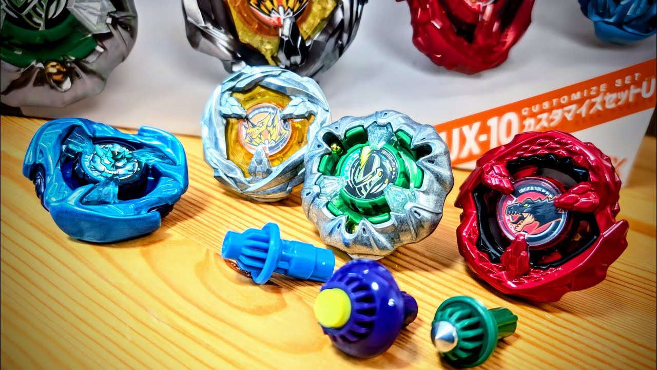 UX-10 CUSTOMIZE SET U KNIGHTMAIL3-85BS BEYBLADE X - YouTube