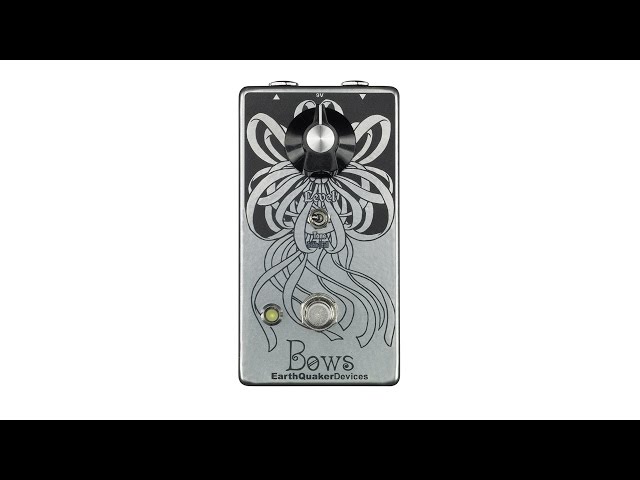 EarthQuaker Devices Bows Germanium Preamp Booster Demo - YouTube
