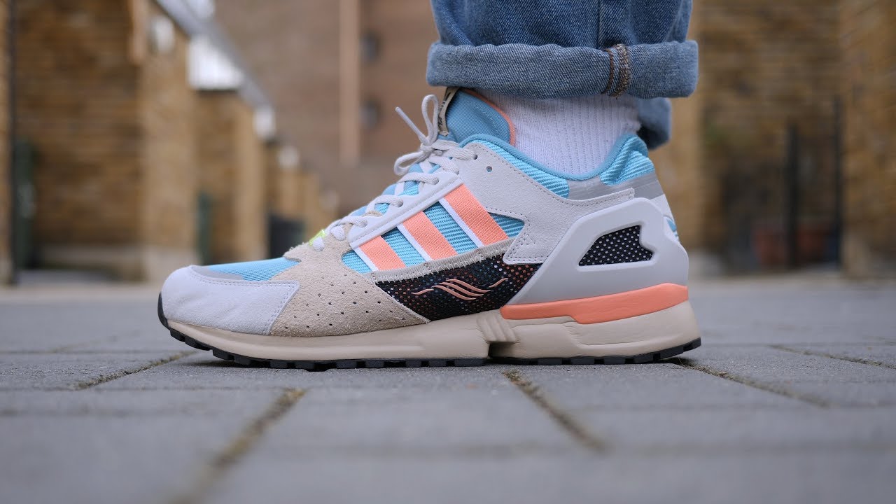 Adidas ZX 10.000C 'SuperColor' Review & On Feet (Consortium) - YouTube
