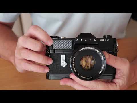Canon Canonflex RM SLR Film Camera - YouTube