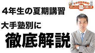 A thorough explanation of summer courses for 4th graders by major