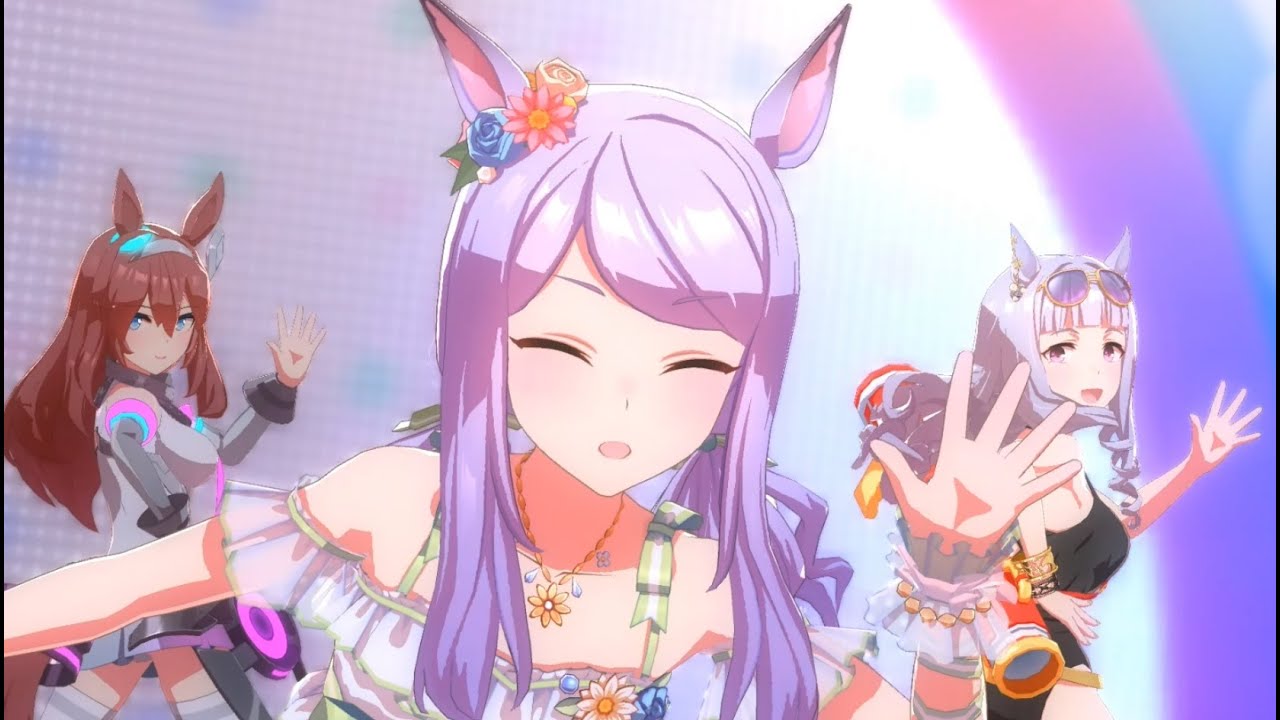 ウマ娘】メジロマックィーン（新衣装水着）12曲【ライブ】 - YouTube