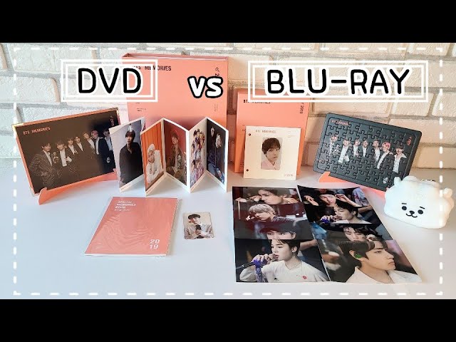BTS MEMORIES 2019 BLU-RAY vs DVD💜 - YouTube