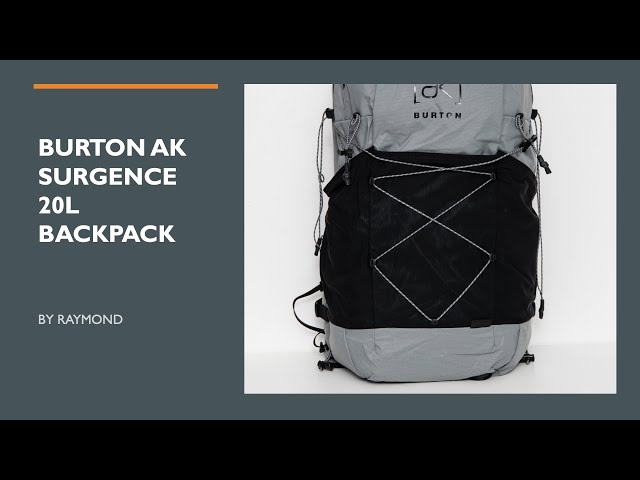 Review: Burton AK Surgence Backpack 20L - YouTube