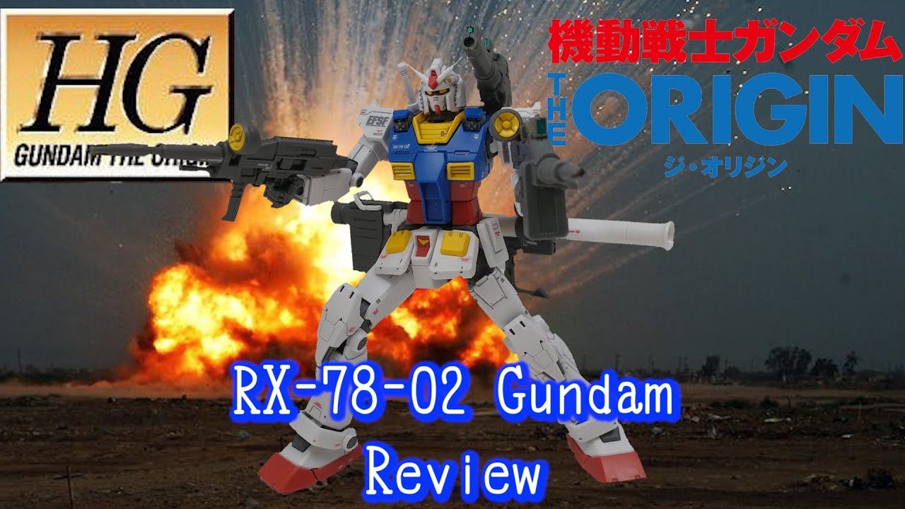 HG RX-78-02 Gundam (Origin Ver.) Review | Mobile Suit Gundam: The