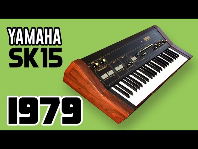 YAMAHA SK15 String Machine 1979 | HD DEMO - YouTube