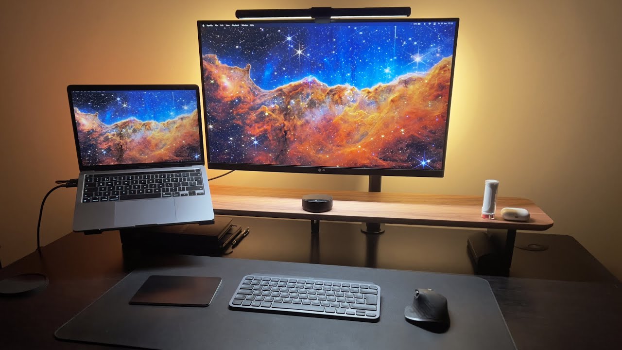 Simple Desk Setup for 2023! Balolo Setup Cockpit - YouTube