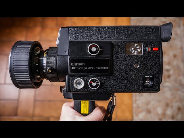 Canon 512XL Auto Zoom - Super 8 Movie Camera - YouTube