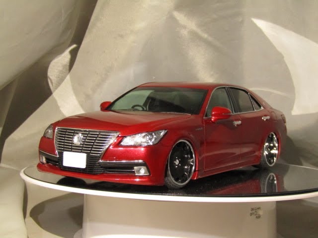 プラモ屋店長が組んでみたレビュー アオシマ 1/24 AWS210 クラウン