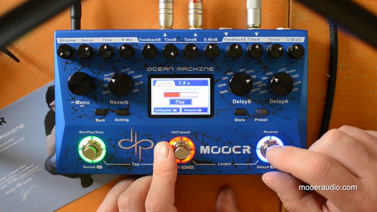 Mooer Ocean Machine Pedal – Motor City Guitar