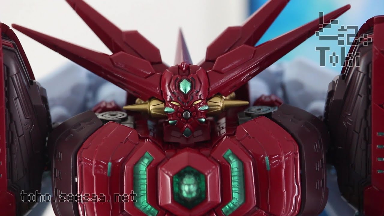 SOUL OF CHOGOKIN Getter Emperor / ゲッターエンペラー display - YouTube