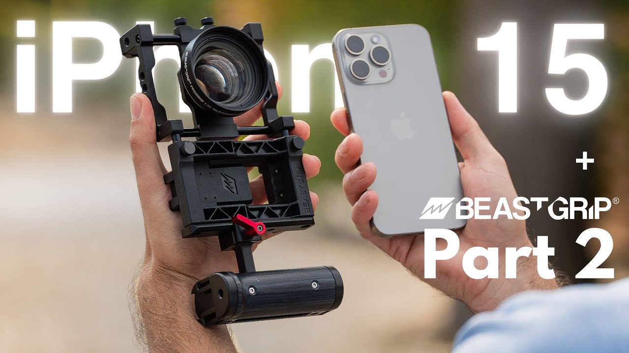 iPhone 15 and Beastgrip gear. Part 2 - YouTube