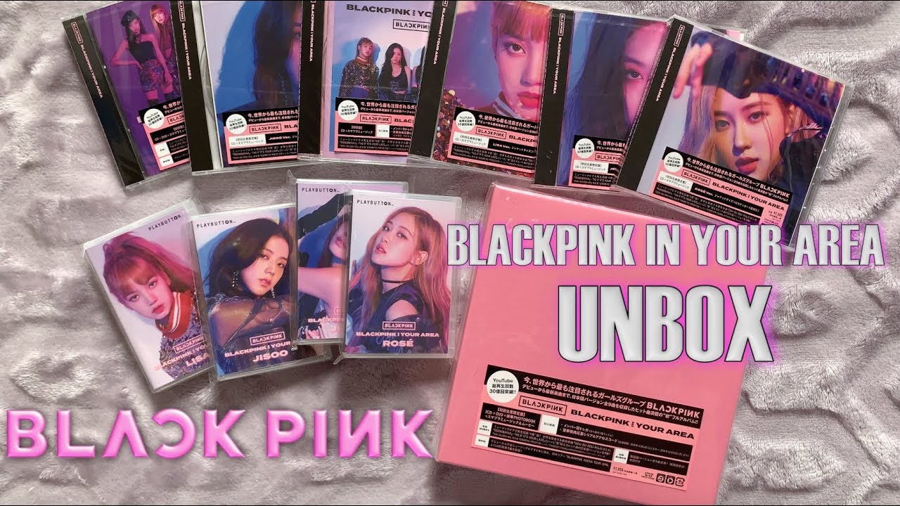 BLACKPINK IN YOUR AREA Japan Unboxing - CD | CD+DVD | Boxset 2CD+